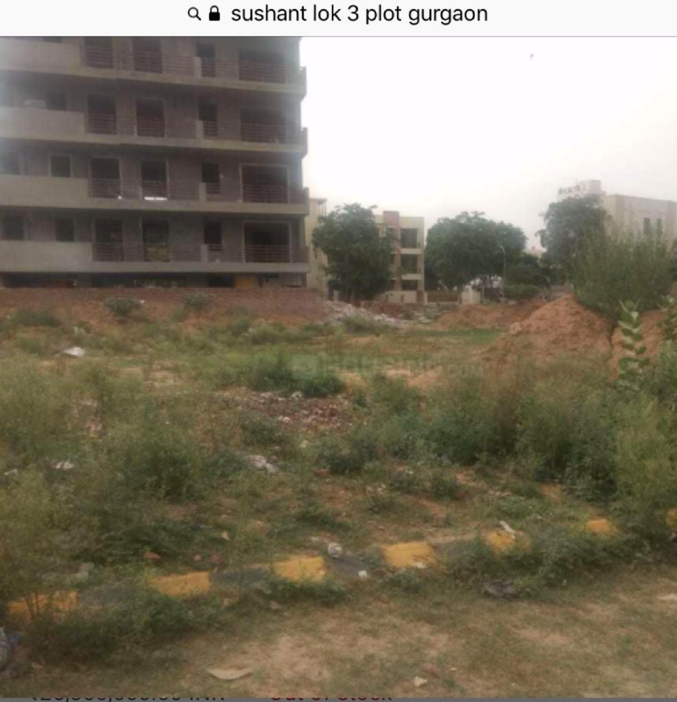 Plot For Sale In Sushant Lok 3